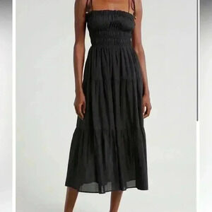 Elan Black Midi Dress- Size Small- NWOT